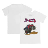Atlanta Braves Tiny Turnip Youth Monster Truck T-Shirt On Sale