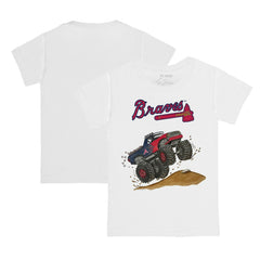 Atlanta Braves Tiny Turnip Youth Monster Truck T-Shirt On Sale