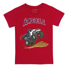 Los Angeles Angels Tiny Turnip Youth Monster Truck T-Shirt Lifestyle