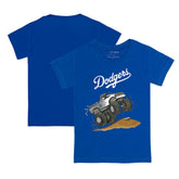 Los Angeles Dodgers Tiny Turnip Youth Monster Truck T-Shirt On Sale