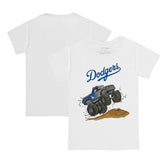 Los Angeles Dodgers Tiny Turnip Youth Monster Truck T-Shirt discount