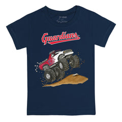 Cleveland Guardians Tiny Turnip Youth Monster Truck T-Shirt Sale