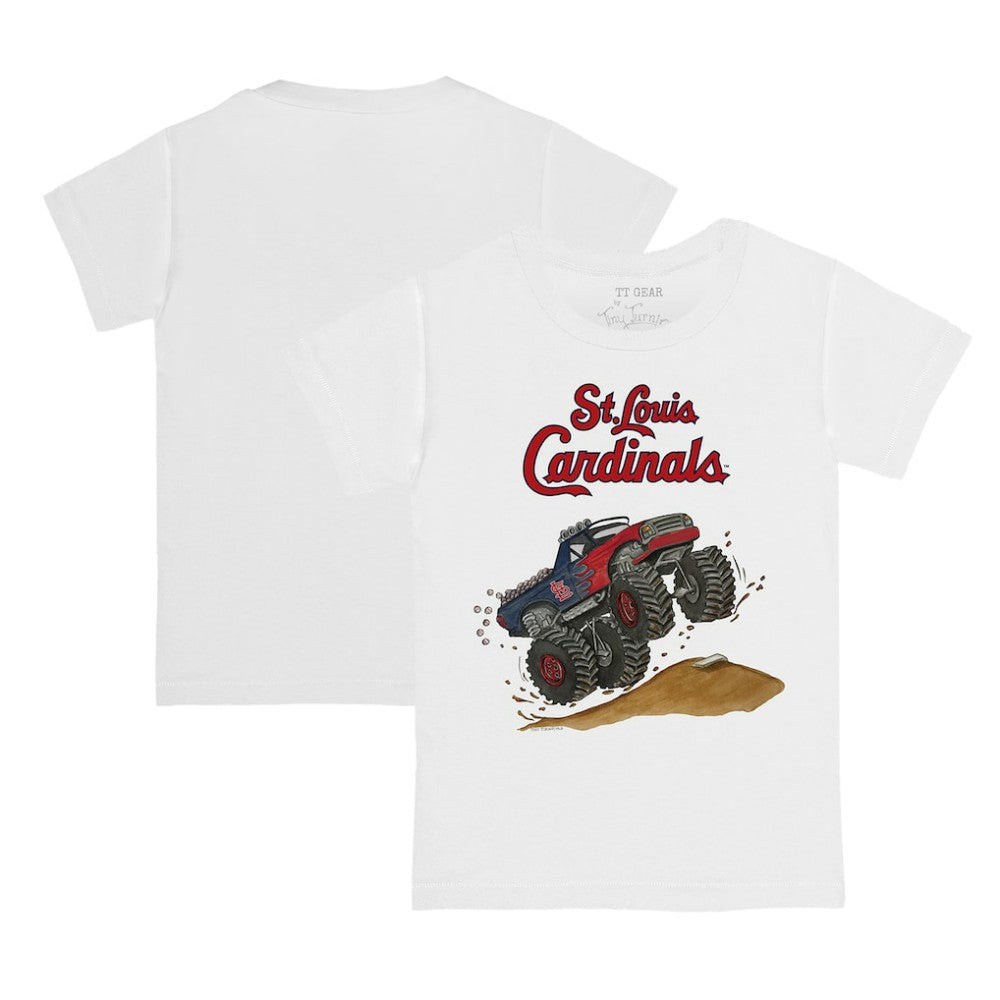 St. Louis Cardinals Tiny Turnip Youth Monster Truck T-Shirt Clearance