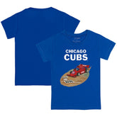 Chicago Cubs Tiny Turnip Youth Race Car T-Shirt Near Me