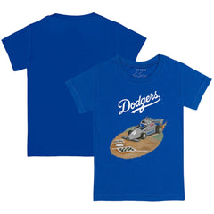 Los Angeles Dodgers Tiny Turnip Youth Race Car T-Shirt for sale