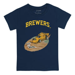 Milwaukee Brewers Tiny Turnip Youth Race Car T-Shirt Near Me