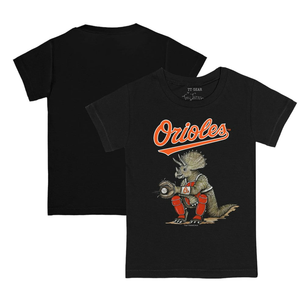 Baltimore Orioles Tiny Turnip Youth Triceratops T-Shirt for sale