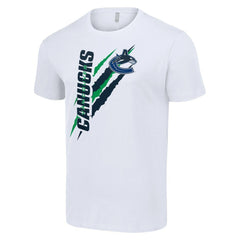 Vancouver Canucks - Starter Color Scratch T-Shirt White