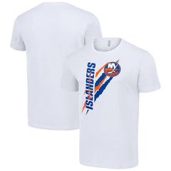 New York Islanders - Starter Color Scratch T-Shirt White