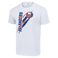 New York Islanders - Starter Color Scratch T-Shirt White