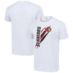 Ottawa Senators - Starter Color Scratch T-Shirt White