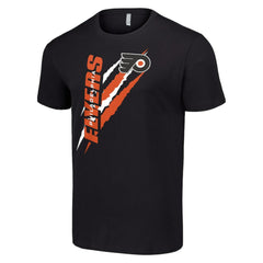 Philadelphia Flyers - Starter Color Scratch T-Shirt Black
