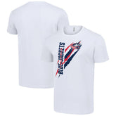 Columbus Blue Jackets - Starter Color Scratch T-Shirt White
