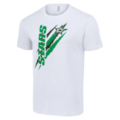 Dallas Stars - Starter Color Scratch T-Shirt White