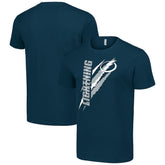 Tampa Bay Lightning - Starter Color Scratch T-Shirt Navy