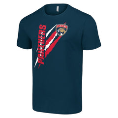 Florida Panthers - Starter Color Scratch T-Shirt Navy