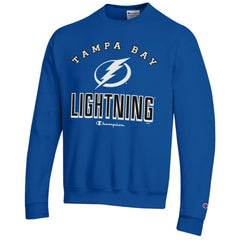 Tampa Bay Lightning - Champion Eco Powerblend Crewneck Sweatshirt Royal