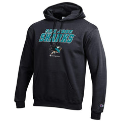 San Jose Sharks - Champion Eco Powerblend Pullover Hoodie Black