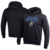 Tampa Bay Lightning - Champion Eco Powerblend Pullover Hoodie Black
