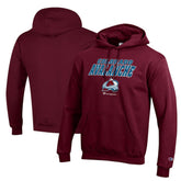 Colorado Avalanche - Champion Eco Powerblend Pullover Hoodie Burgundy