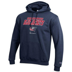Columbus Blue Jackets - Champion Eco Powerblend Pullover Hoodie Navy