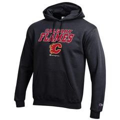 Calgary Flames - Champion Eco Powerblend Pullover Hoodie Black
