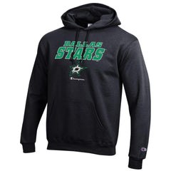 Dallas Stars - Champion Eco Powerblend Pullover Hoodie Black