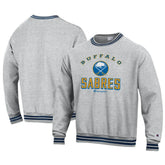Buffalo Sabres - Champion Reverse Weave Yarn Dye Pullover Sweatshirt Heather Gray