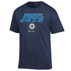 Winnipeg Jets - Champion Jersey T-Shirt Navy
