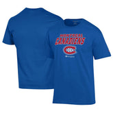 Montreal Canadiens - Champion Jersey T-Shirt Royal