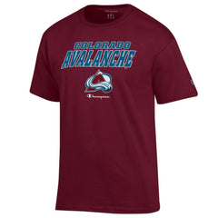 Colorado Avalanche - Champion Jersey T-Shirt Burgundy