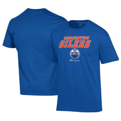 Edmonton Oilers - Champion Jersey T-Shirt Royal