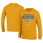 Nashville Predators - Champion Long-Sleeve Jersey T-Shirt Gold