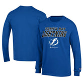 Tampa Bay Lightning - Champion Long-Sleeve Jersey T-Shirt Royal