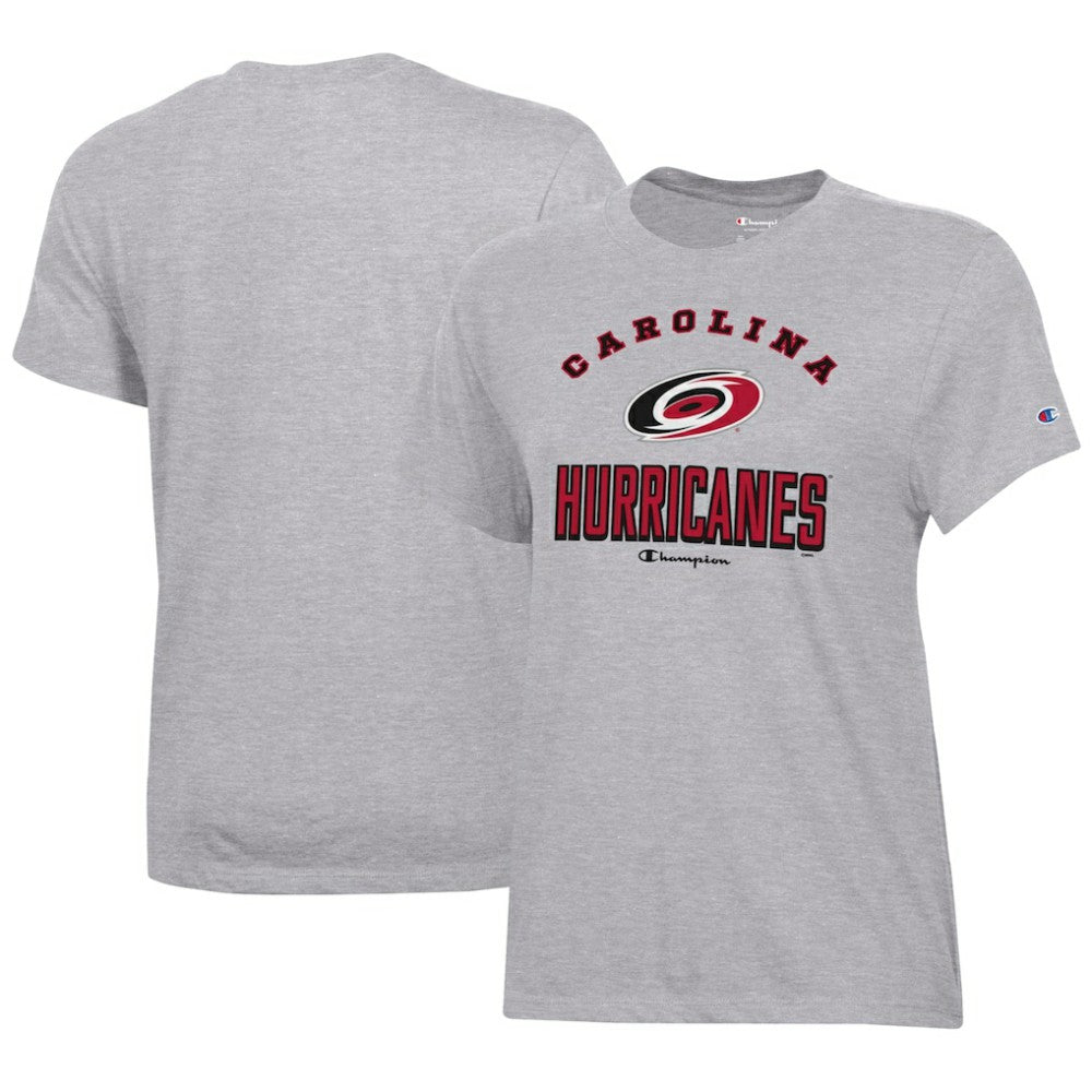 Carolina Hurricanes - Champion Women's Core T-Shirt Heather Gray