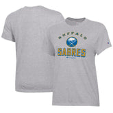 Buffalo Sabres - Champion Women's Core T-Shirt Heather Gray