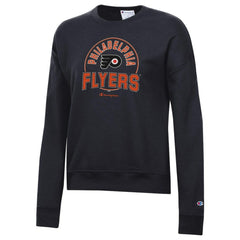Philadelphia Flyers - Champion Women's Powerblend Pullover Sweatshirt Black