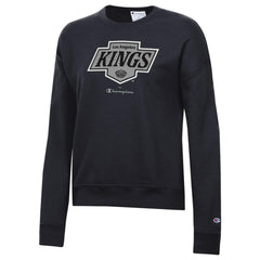 Los Angeles Kings - Champion Women's Powerblend Pullover Sweatshirt Black
