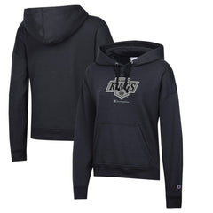 Los Angeles Kings - Champion Women's Powerblend Fleece Pullover Hoodie Black