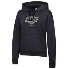Los Angeles Kings - Champion Women's Powerblend Fleece Pullover Hoodie Black