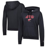 Detroit Red Wings - Champion Women's Powerblend Fleece Pullover Hoodie Black