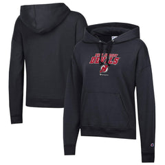 New Jersey Devils - Champion Women's Powerblend Fleece Pullover Hoodie Black