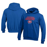 Montreal Canadiens - Champion Youth Eco Powerblend Pullover Hoodie Royal