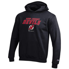 New Jersey Devils - Champion Youth Eco Powerblend Pullover Hoodie Black