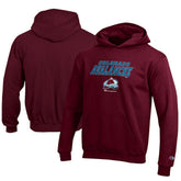 Colorado Avalanche - Champion Youth Eco Powerblend Pullover Hoodie Burgundy