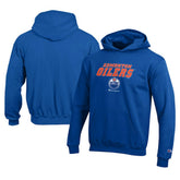 Edmonton Oilers - Champion Youth Eco Powerblend Pullover Hoodie Royal