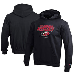 Carolina Hurricanes - Champion Youth Eco Powerblend Pullover Hoodie Black