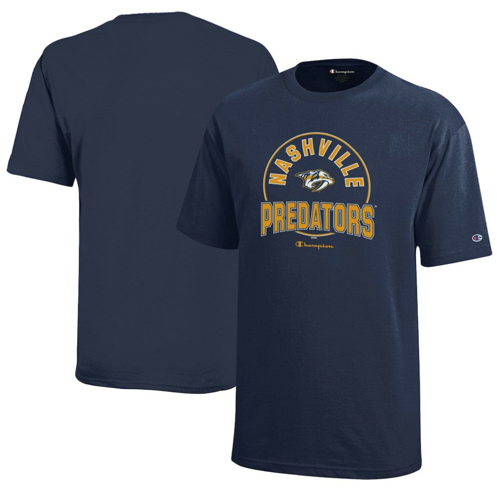 Nashville Predators - Champion Youth Jersey T-Shirt Navy