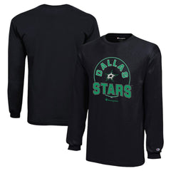 Dallas Stars - Champion Youth Long-Sleeve Jersey T-Shirt Black