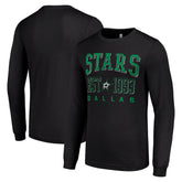 Dallas Stars - Starter Logo Graphic Long Sleeve T-Shirt Black